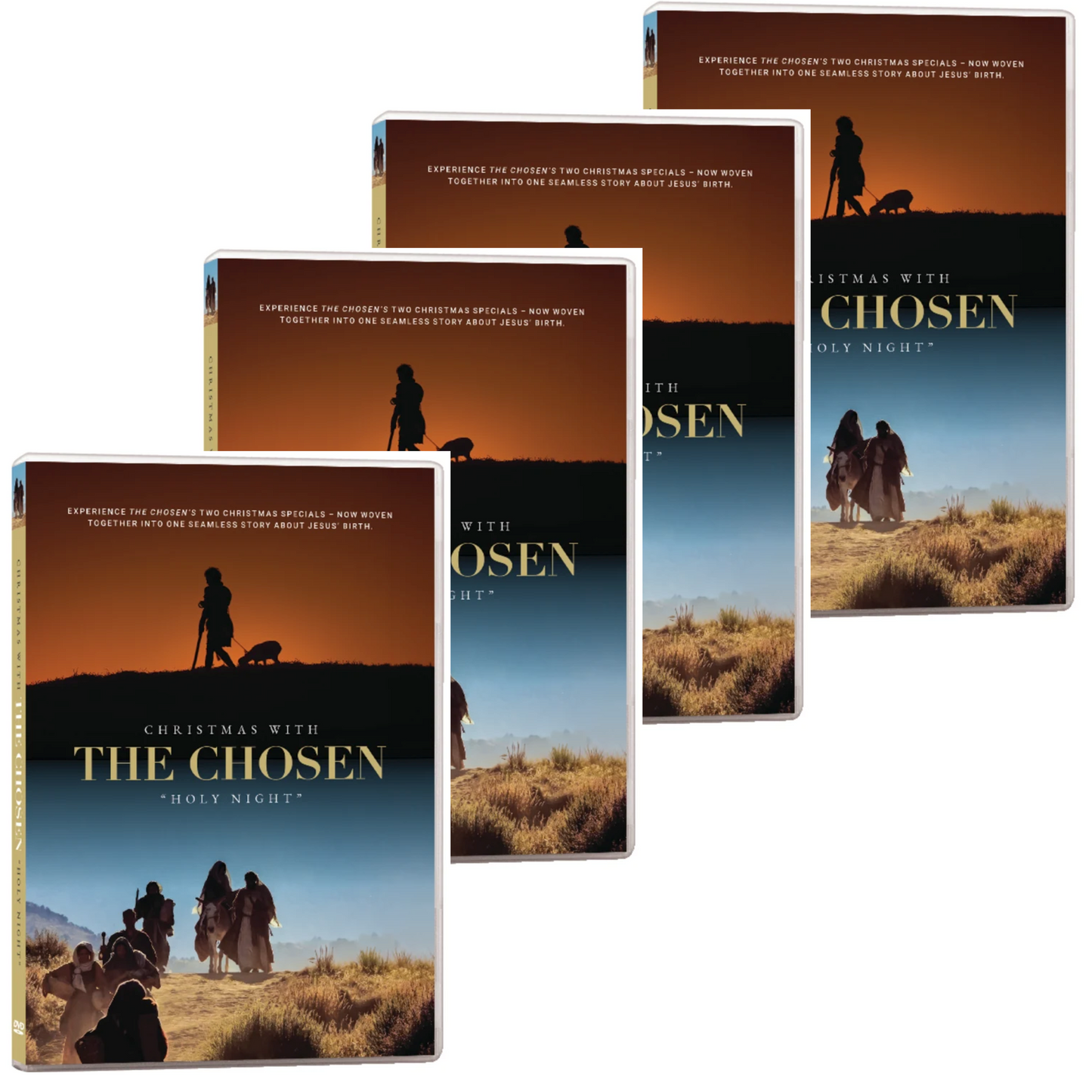 Christmas with The Chosen - Holy Night DVD - 4 Pack