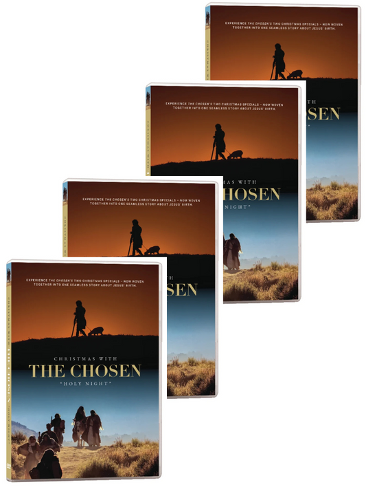 Christmas with The Chosen - Holy Night DVD - 4 Pack