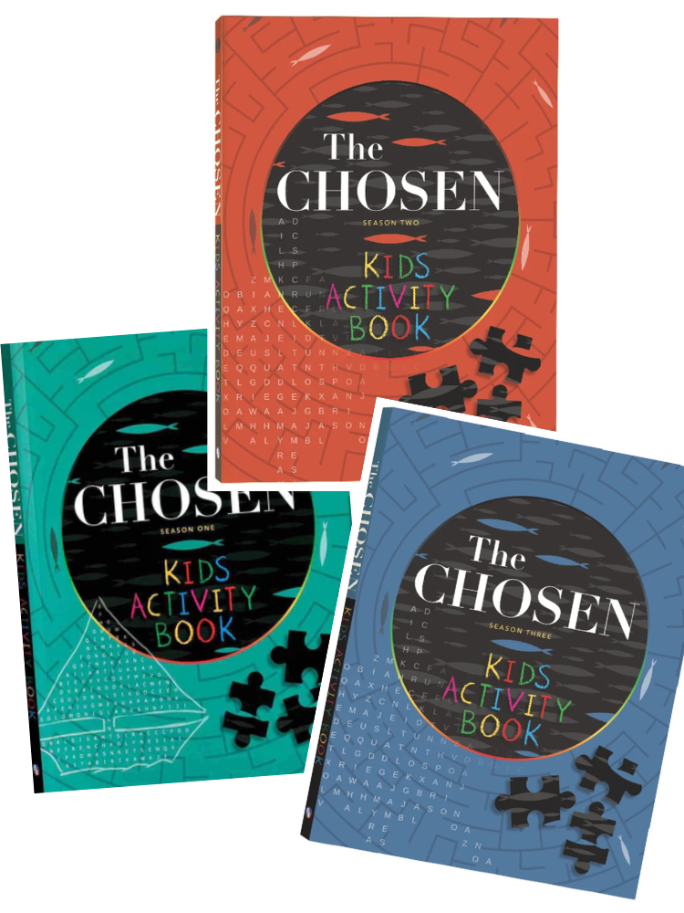 The Chosen Kids Activity Books (1,2 & 3) Paperback