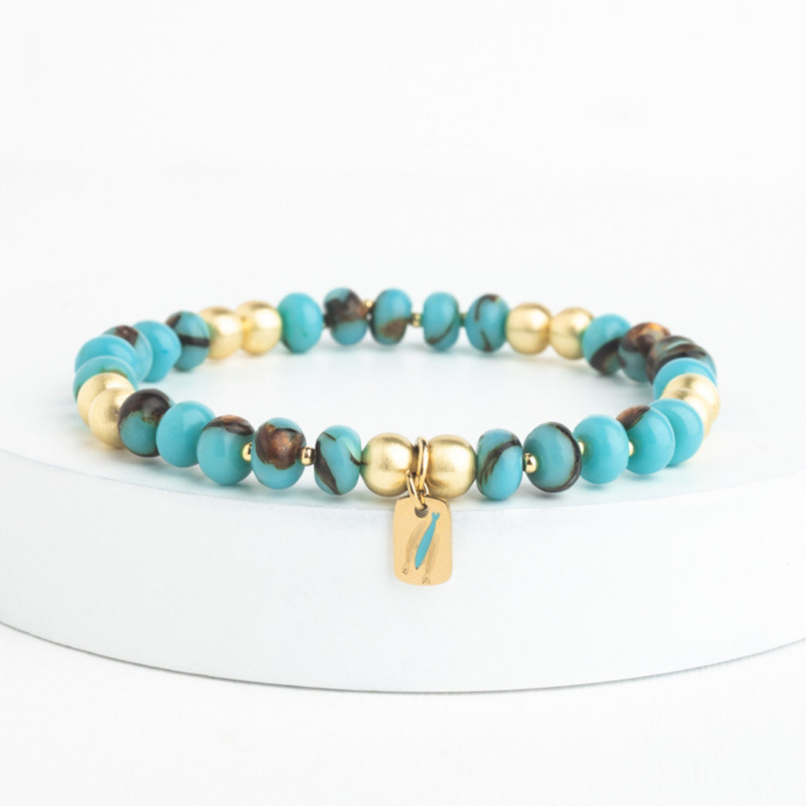 5 & 2 Bracelet - Gold